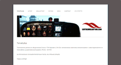 Desktop Screenshot of lentosimulaattori.com