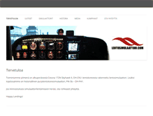 Tablet Screenshot of lentosimulaattori.com
